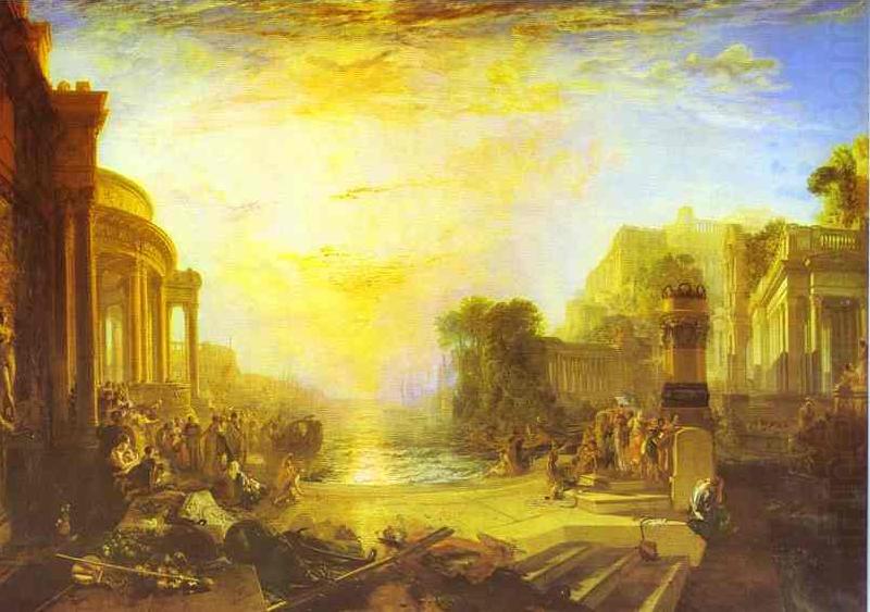 The Decline of the Carthaginian Empire, J.M.W. Turner